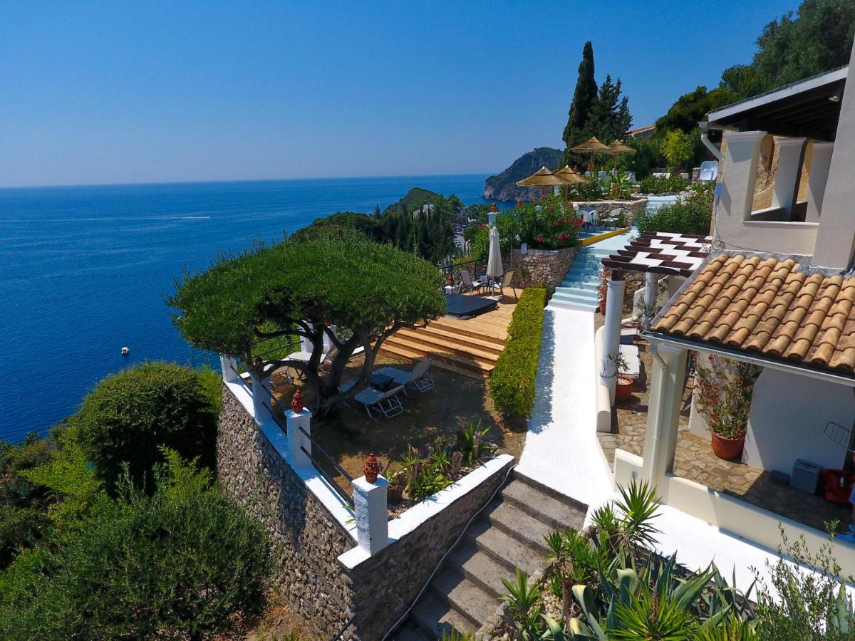 Elysium Apartments Corfu Palaiokastritsa Exterior foto